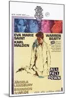 All Fall Down, from Top: Eva Marie Saint, Warren Beatty, 1962-null-Mounted Art Print