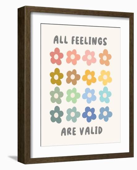 All Feelings are Valid-Beth Cai-Framed Giclee Print