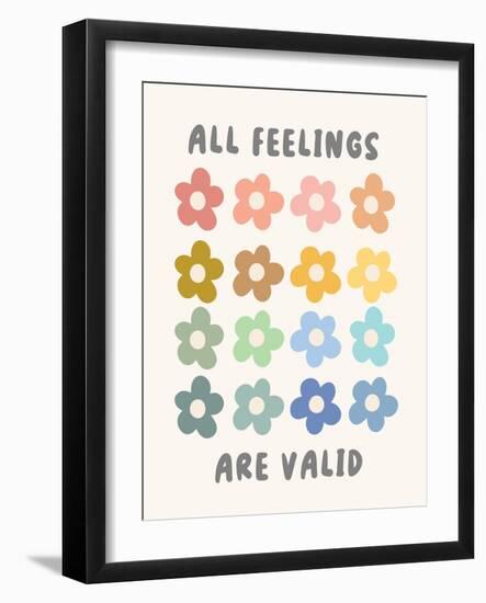 All Feelings are Valid-Beth Cai-Framed Giclee Print
