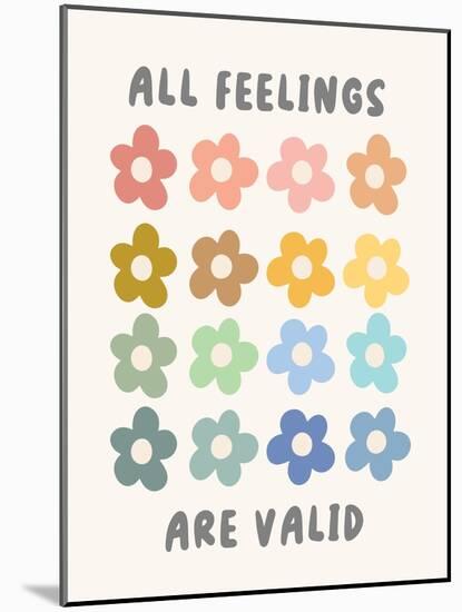 All Feelings are Valid-Beth Cai-Mounted Giclee Print