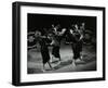 All-Female Quartet the Fairer Sax Performing at the Forum Theatre, Hatfield, Hertfordshire, 1987-Denis Williams-Framed Photographic Print