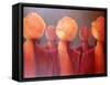 All Five Heads-Lincoln Seligman-Framed Stretched Canvas