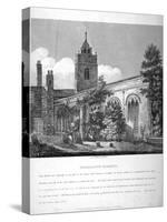 All Hallows-By-The-Tower Church, London, 1810-William Pearson-Stretched Canvas