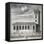 All Hallows Church, Bread Street, London, C1730-Thomas Bowles-Framed Stretched Canvas