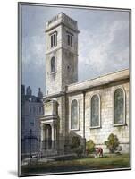 All Hallows Church, Lombard Street, London, 1811-George Shepherd-Mounted Giclee Print