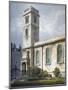 All Hallows Church, Lombard Street, London, 1811-George Shepherd-Mounted Giclee Print