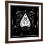 All Hallows Eve II Sq no Words-Sara Zieve Miller-Framed Art Print