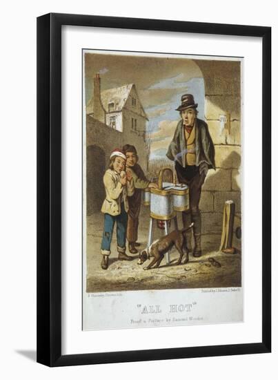 All Hot, Cries of London, 1804-Samuel Stanesby-Framed Giclee Print