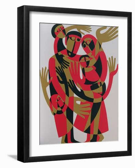 All Human Beings are Born Free and Equal in Dignity and Rights, 1998-Ron Waddams-Framed Giclee Print