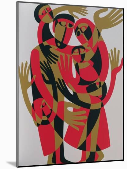 All Human Beings are Born Free and Equal in Dignity and Rights, 1998-Ron Waddams-Mounted Giclee Print