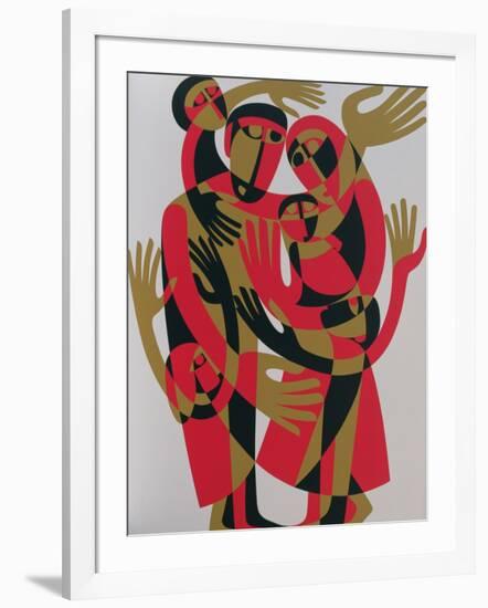 All Human Beings are Born Free and Equal in Dignity and Rights, 1998-Ron Waddams-Framed Giclee Print