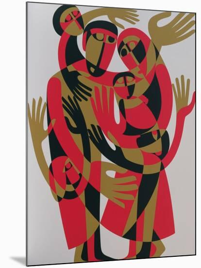 All Human Beings are Born Free and Equal in Dignity and Rights, 1998-Ron Waddams-Mounted Giclee Print