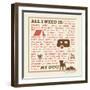 All I Need is My Camper and My Dog-Dog is Good-Framed Art Print