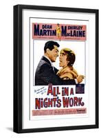 All in a Night's Work, 1961-null-Framed Art Print