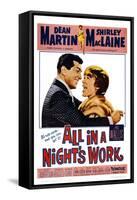 All in a Night's Work, 1961-null-Framed Stretched Canvas