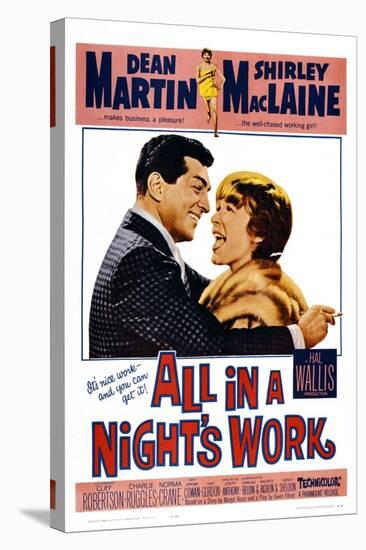 All in a Night's Work, 1961-null-Stretched Canvas