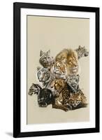 All in the Family-Barbara Keith-Framed Giclee Print