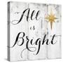 All is Bright-Color Bakery-Stretched Canvas