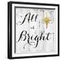 All is Bright-Color Bakery-Framed Giclee Print