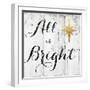 All is Bright-Color Bakery-Framed Giclee Print