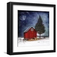 All is Calm All is Bright-Dawne Polis-Framed Art Print