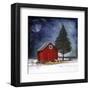 All is Calm All is Bright-Dawne Polis-Framed Art Print