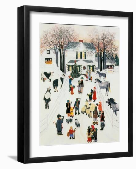 All Is Calm and Brigh-Kristin Nelson-Framed Giclee Print