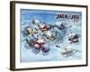 All Is Calm - Jack and Jill, January 1950-Dorothy Jones-Framed Giclee Print