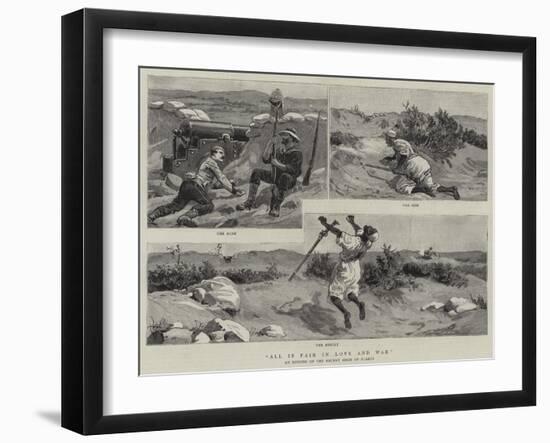 All Is Fair in Love and War-null-Framed Giclee Print