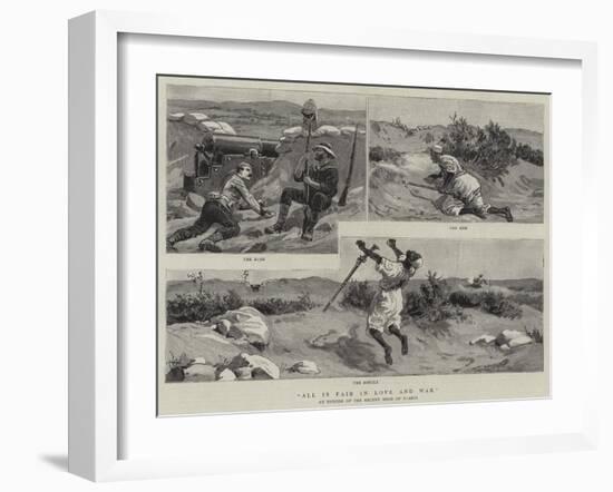 All Is Fair in Love and War-null-Framed Giclee Print