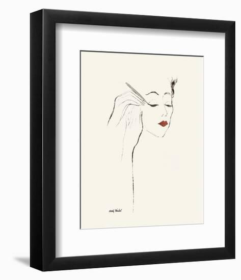 All is Pretty (Eyeliner)-Andy Warhol-Framed Giclee Print