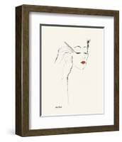 All is Pretty (Eyeliner)-Andy Warhol-Framed Giclee Print