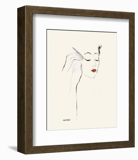 All is Pretty (Eyeliner)-Andy Warhol-Framed Giclee Print