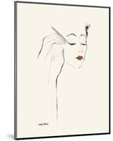 All is Pretty (Eyeliner)-Andy Warhol-Mounted Giclee Print