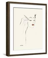 All is Pretty (Eyeliner)-Andy Warhol-Framed Giclee Print