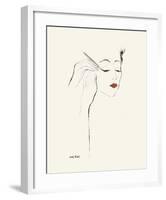 All is Pretty (Eyeliner)-Andy Warhol-Framed Giclee Print