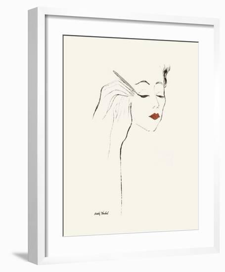 All is Pretty (Eyeliner)-Andy Warhol-Framed Giclee Print