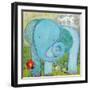 All Is Well Elephant-Wyanne-Framed Giclee Print