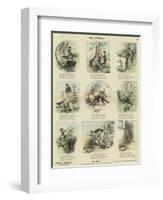 All Kinds of Mishaps-null-Framed Giclee Print