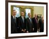 All Living Presidents and President-elect Barack Obama, January 7, 2009-null-Framed Premium Photographic Print