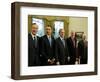 All Living Presidents and President-elect Barack Obama, January 7, 2009-null-Framed Photographic Print