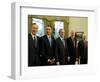 All Living Presidents and President-elect Barack Obama, January 7, 2009-null-Framed Photographic Print