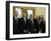 All Living Presidents and President-elect Barack Obama, January 7, 2009-null-Framed Photographic Print