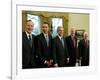 All Living Presidents and President-elect Barack Obama, January 7, 2009-null-Framed Photographic Print