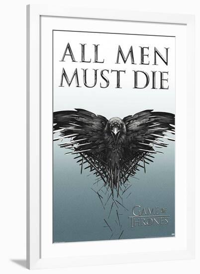 All Men Must Die-Unknown-Framed Art Print