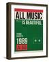All Music is Beautiful-NaxArt-Framed Art Print
