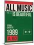 All Music is Beautiful-NaxArt-Mounted Art Print