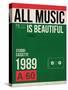 All Music is Beautiful-NaxArt-Stretched Canvas