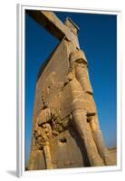 All Nations Gateway, Persepolis, UNESCO World Heritage Site, Iran, Middle East-James Strachan-Framed Premium Photographic Print