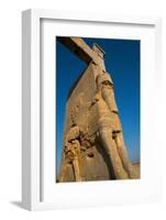 All Nations Gateway, Persepolis, UNESCO World Heritage Site, Iran, Middle East-James Strachan-Framed Photographic Print